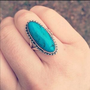 Vintage kingman turquoise ring